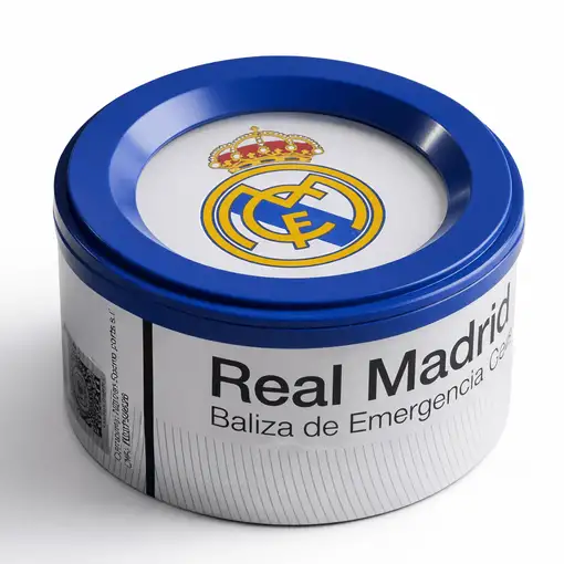 Baliza V16 Homologada |Luz Emergencia Coche V16 DGT 3.0 | Edición Real Madrid