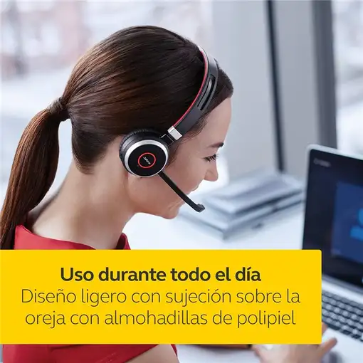 Jabra Evolve 65 Auriculares Inalámbrico y alámbrico Diadema