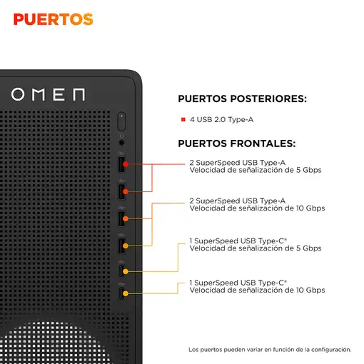 HP OMEN 16L TG03-0052ns AMD Ryzen™ 5 8400F 16 GB DDR5-SDRAM 1 TB SSD NVIDIA