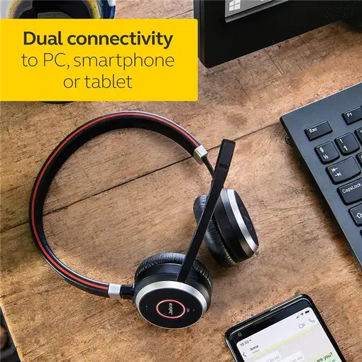 Jabra Evolve 65 Auriculares Inalámbrico y alámbrico Diadema