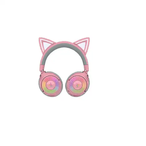 Razer Kraken Kitty V3 Pro - Quartz Auriculares Inalámbrico y alámbrico Diadema