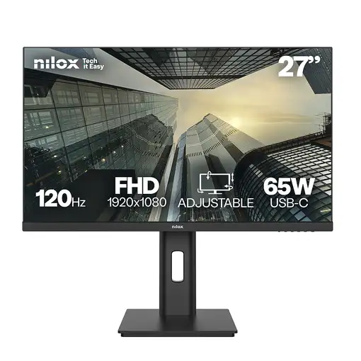 Nilox MONITOR 27 IPS 120 HZ FHD pantalla para PC 68,6 cm (27")