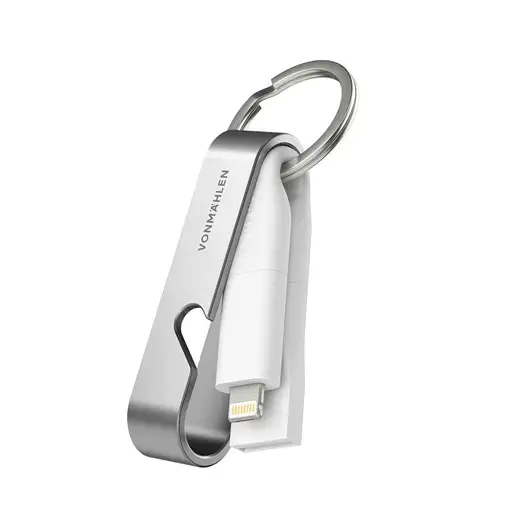 Vonmählen High Six USB C Acero inoxidable, Blanco