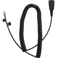 Jabra 8800-01-06 cable telefónico 0,5 m Negro