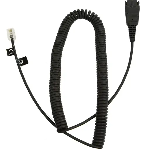 Jabra 8800-01-06 cable telefónico 0,5 m Negro