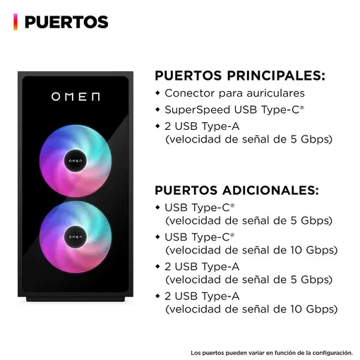 HP OMEN 35L Gaming Desktop GT16-0056ns PC Intel® Core™ i7 i7-14700F 16 GB DDR5-SDR