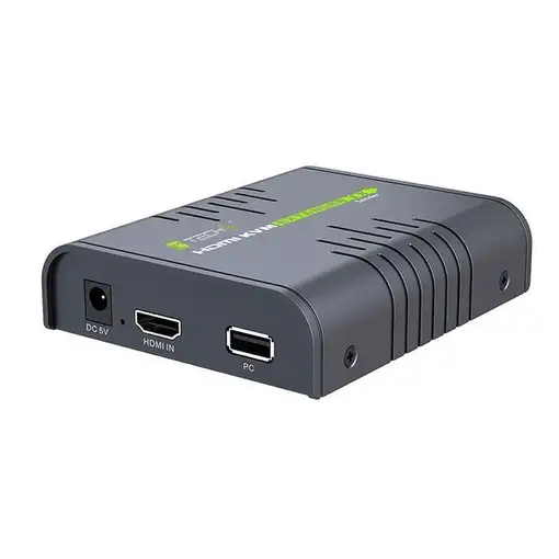 Techly IDATA HDMI-KVM2 extensor KVM Transmisor y receptor