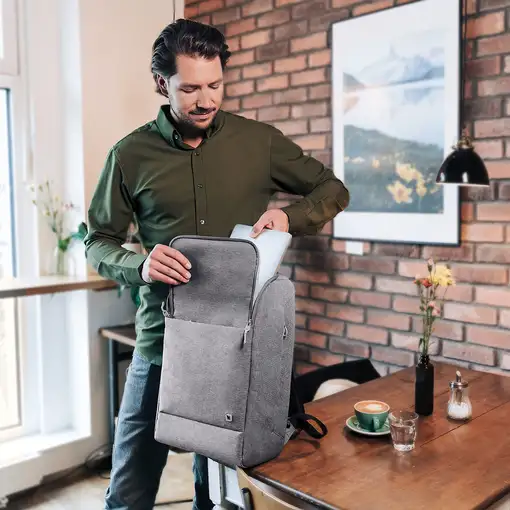 DICOTA Eco MOTION 13 - 15.6" 39,6 cm (15.6") Mochila Gris