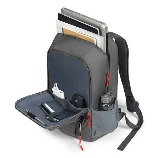 DICOTA SPIN II mochila Mochila informal Gris Tereftalato de polietileno (PET)