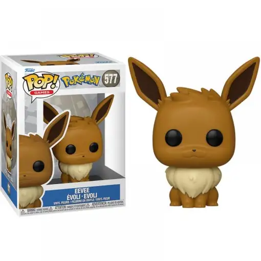 Figura Funko Pop! Juegos Pokémon Eevee Évoli Modelo 577 | 64637