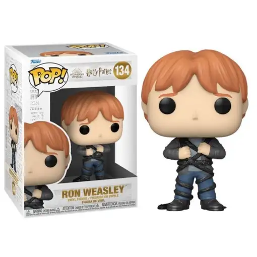 Figura Funko Pop! Harry Potter Ron con lazo del diablo Modelo 134| 57368