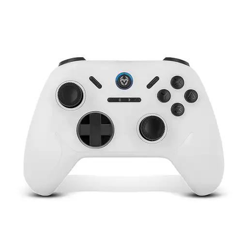 Krom Kadoer Blanco Bluetooth/USB Gamepad Analógico/Digital Android,Nintendo Switch Krom Kadoer Blanco Bluetooth/USB Gamepad Analógico/Digital Android,Nintendo Switch