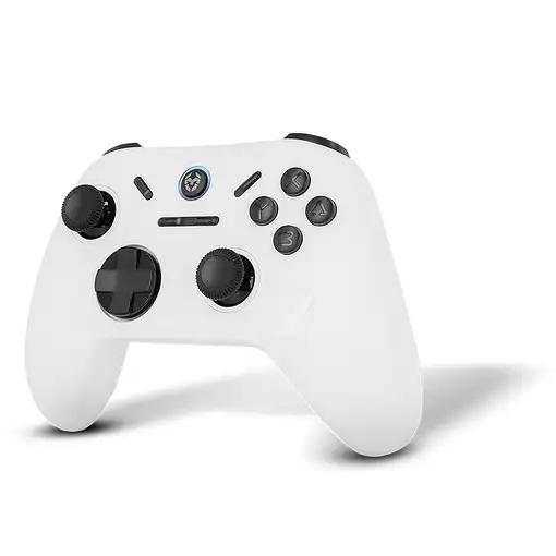 Krom Kadoer Blanco Bluetooth/USB Gamepad Analógico/Digital Android,Nintendo Switch