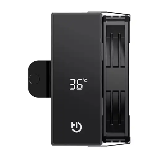 Hiditec DC10 PRO Procesador Refrigerador de aire 12 cm Negro 1 pieza(s)