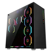 TALIUS Caja E-Atx gaming Avalon cristal templado 4fan USB 3.0