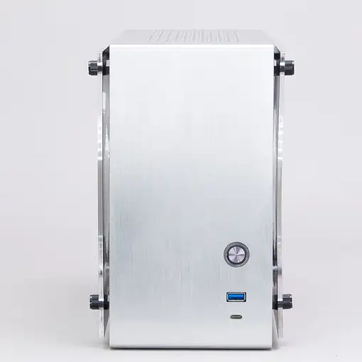 Zalman M2 Mini-Silver Mini Tower Plata