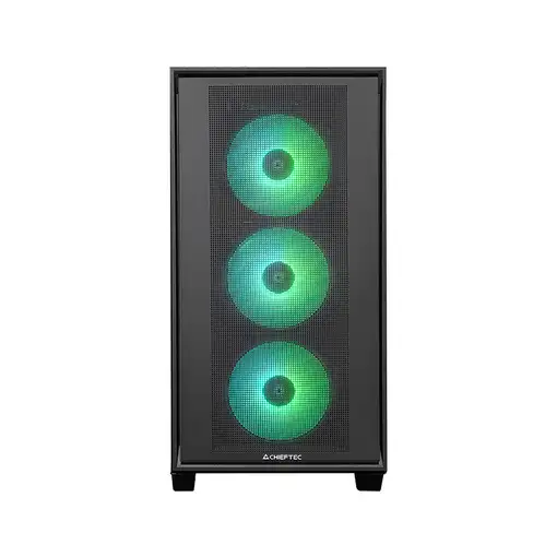 Chieftec GS-03B-OP carcasa de ordenador Midi Tower Negro