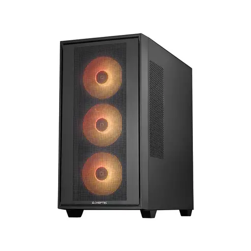 Chieftec GS-03B-OP carcasa de ordenador Midi Tower Negro