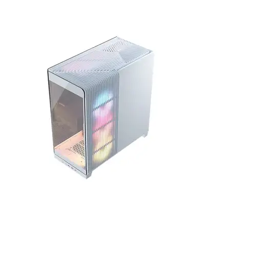 Corsair 4500X LX-R RGB Tempered Glass Mid-Tower, White Midi Tower Blanco