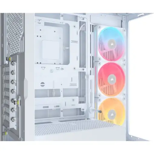 Corsair 4500X LX-R RGB Tempered Glass Mid-Tower, White Midi Tower Blanco
