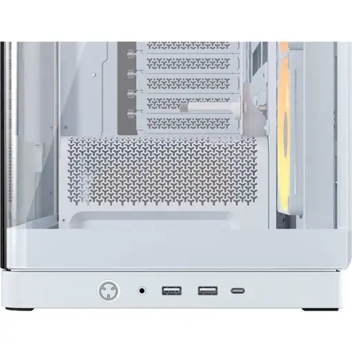 Corsair 4500X LX-R RGB Tempered Glass Mid-Tower, White Midi Tower Blanco