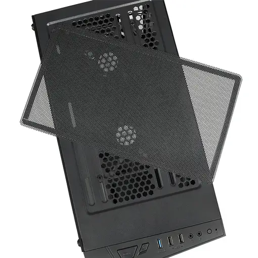 iBox OW4 carcasa de ordenador Midi Tower Negro