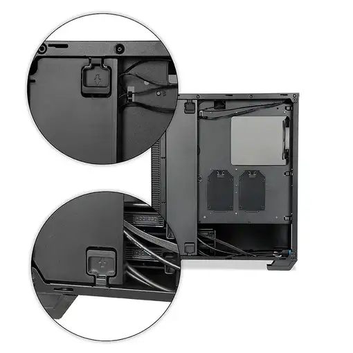 iBox OW4 carcasa de ordenador Midi Tower Negro