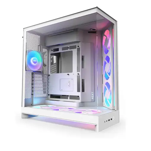 NZXT H9 Flow RGB+ Midi Tower Blanco NZXT H9 Flow RGB+ Midi Tower Blanco
