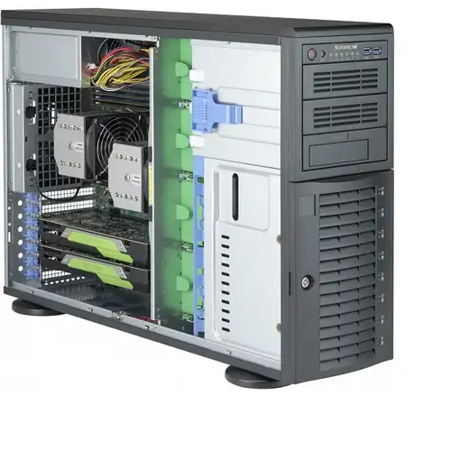 Supermicro CSE-743AC-1K26B-SQ carcasa de ordenador Full Tower Negro 1200 W Supermicro CSE-743AC-1K26B-SQ carcasa de ordenador Full Tower Negro 1200 W
