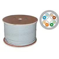Alantec KIF6ALSOH500D cable de red Blanco 500 m Cat6a U/FTP (STP) Alantec KIF6ALSOH500D cable de red Blanco 500 m Cat6a U/FTP (STP)