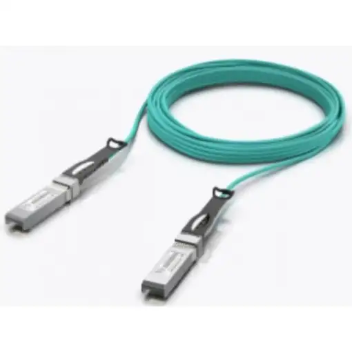 Ubiquiti UACC-AOC-SFP10-5M Cable de fibra óptica e InfiniBand SFP+ Color aguamarin