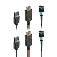 Lindy 38360 Cable de fibra óptica e InfiniBand 100 m MPO Multicolor