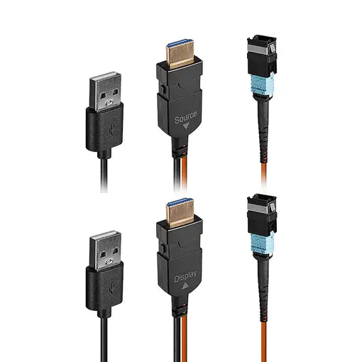 Lindy 38360 Cable de fibra óptica e InfiniBand 100 m MPO Multicolor