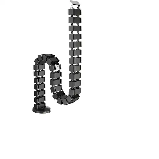 Fellowes 100136871 organizador de cables Escritorio Pasacables Negro 1 pieza(s)