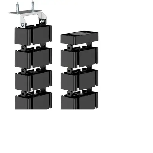 Fellowes 100136871 organizador de cables Escritorio Pasacables Negro 1 pieza(s)