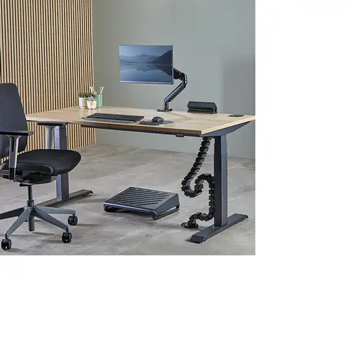 Fellowes 100136871 organizador de cables Escritorio Pasacables Negro 1 pieza(s)