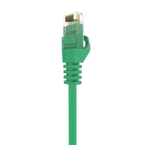 AISENS Cable de Red Latiguillo RJ45 LSZH Cat.6A 500 Mhz UTP AWG24, Verde, 3.0M