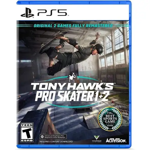 Juego Tony Hawk's Pro Skater 1 + 2 para Playstation 5 | PS5 Juego Tony Hawk's Pro Skater 1 + 2 para Playstation 5 | PS5