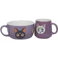Set desayuno de Cerámica Bol + Taza Abystyle Sailor Moon Modelo Luna & Artemis Set desayuno de Cerámica Bol + Taza Abystyle Sailor Moon Modelo Luna & Artemis