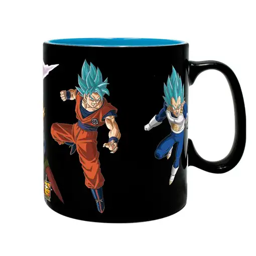 Taza Térmica de Cerámica Abystyle Dragon Ball Modelo Saiyans vs Black Taza Térmica de Cerámica Abystyle Dragon Ball Modelo Saiyans vs Black