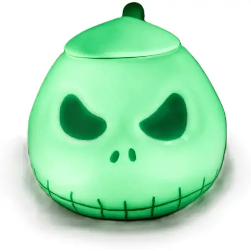 Taza Cerámica Abystyle Pesadilla Antes de Navidad Modelo Jack Brilla en Oscuridad