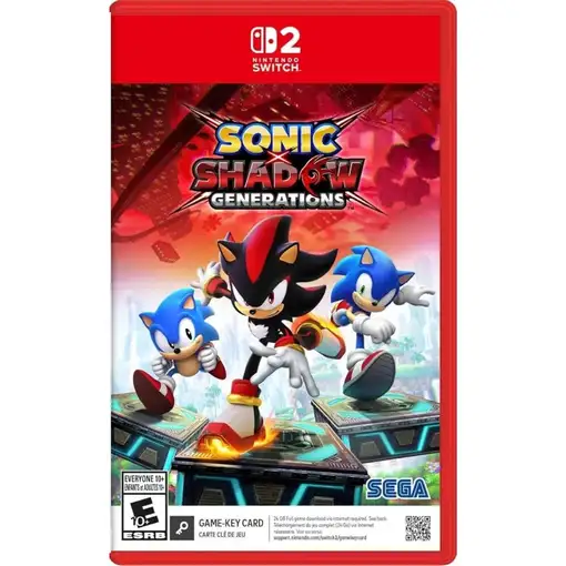 Juego Sonic x Shadow Generations para Nintendo Switch 2