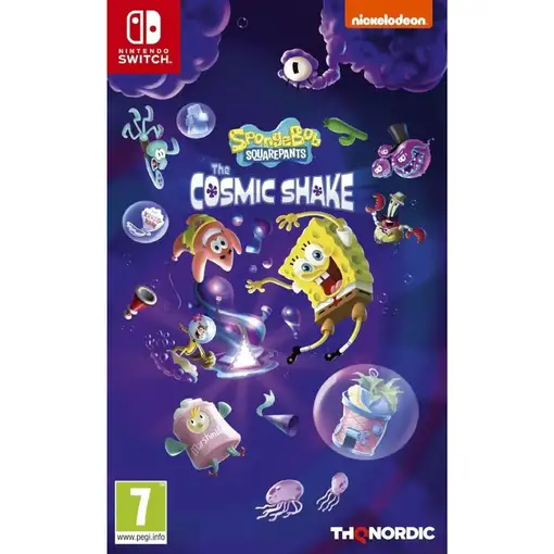 Juego Sponge Bob Esponja The Cosmic Shake Para Nintendo Switch