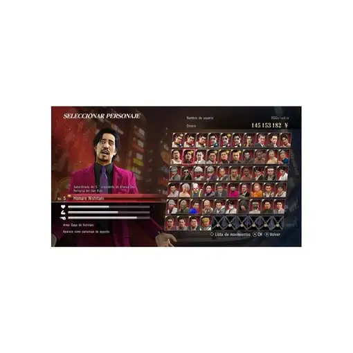 Juego Yakuza 0 Director´s Cut para Nintendo Switch 2