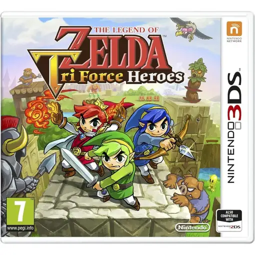 Juego The Legend of Zelda: Tri Force Heroes para Nintendo 3DS Juego The Legend of Zelda: Tri Force Heroes para Nintendo 3DS
