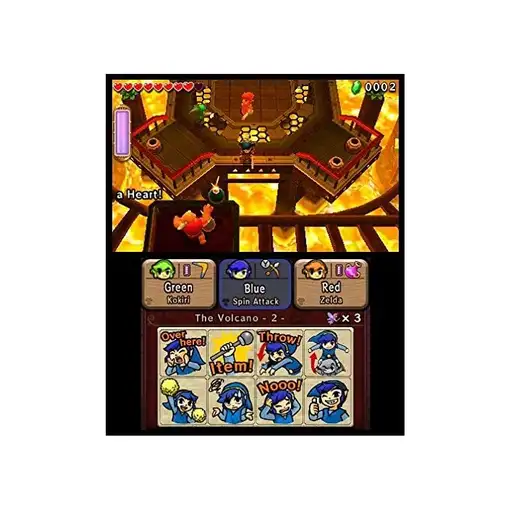 Juego The Legend of Zelda: Tri Force Heroes para Nintendo 3DS