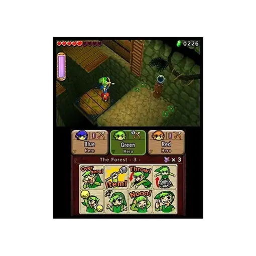 Juego The Legend of Zelda: Tri Force Heroes para Nintendo 3DS