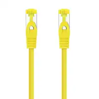 Nanocable Cable Red Latiguillo RJ45 LSZH CAT.6A SFTP AWG26, Amarillo, 30 cm
