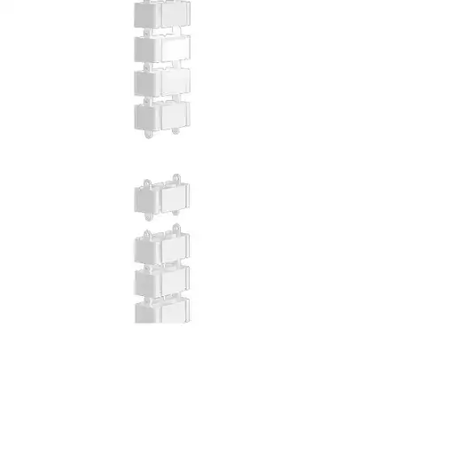 Fellowes 100136872 organizador de cables Escritorio Pasacables Blanco 1 pieza(s)