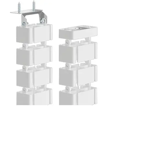 Fellowes 100136872 organizador de cables Escritorio Pasacables Blanco 1 pieza(s)